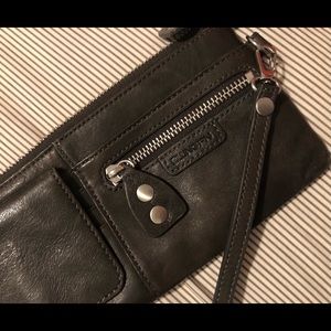Ellington Leather Wristlet Wallet